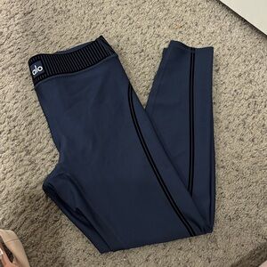 ALO Yoga Navy Line Up Leggings